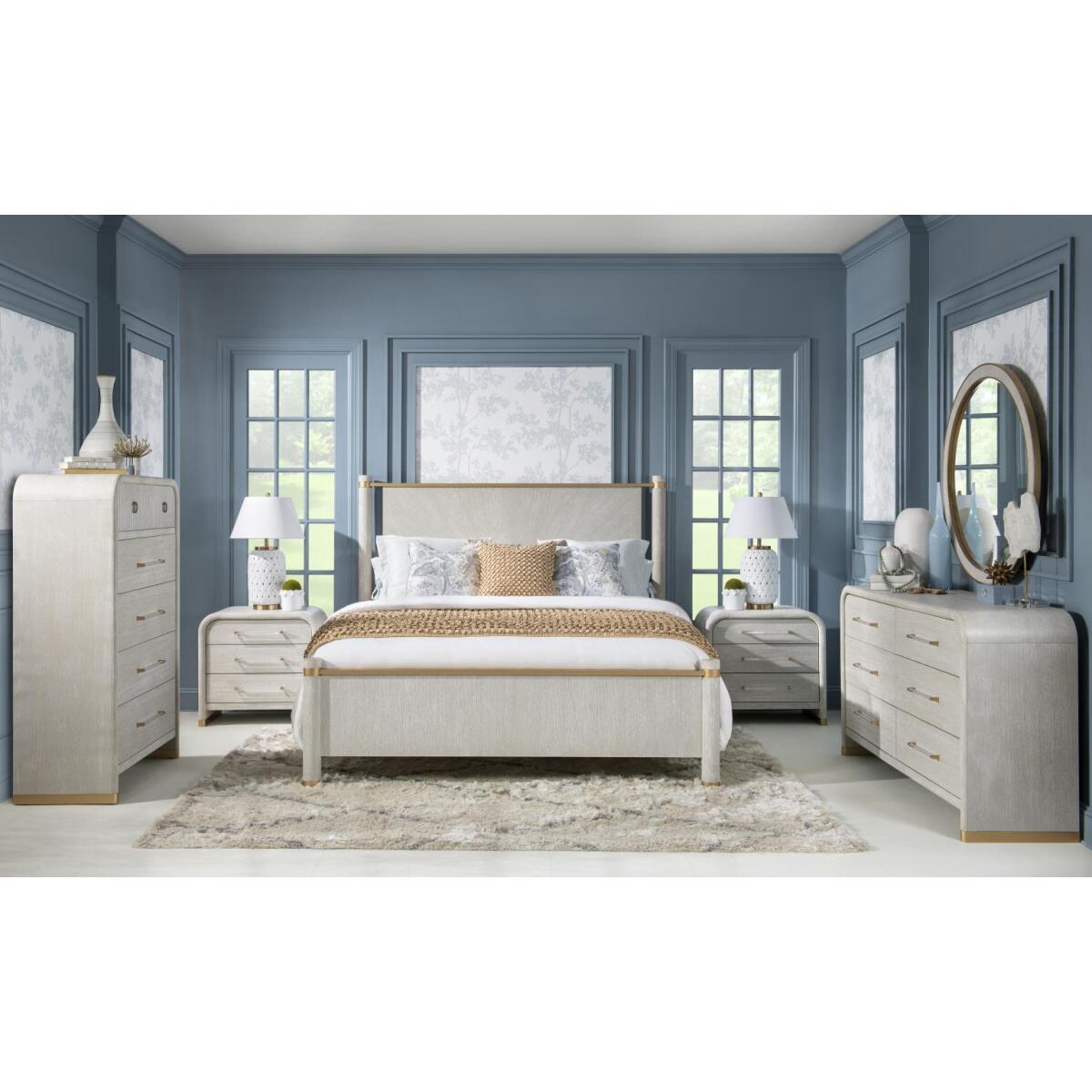 Six Drawer Dresser Dressers Cream 7