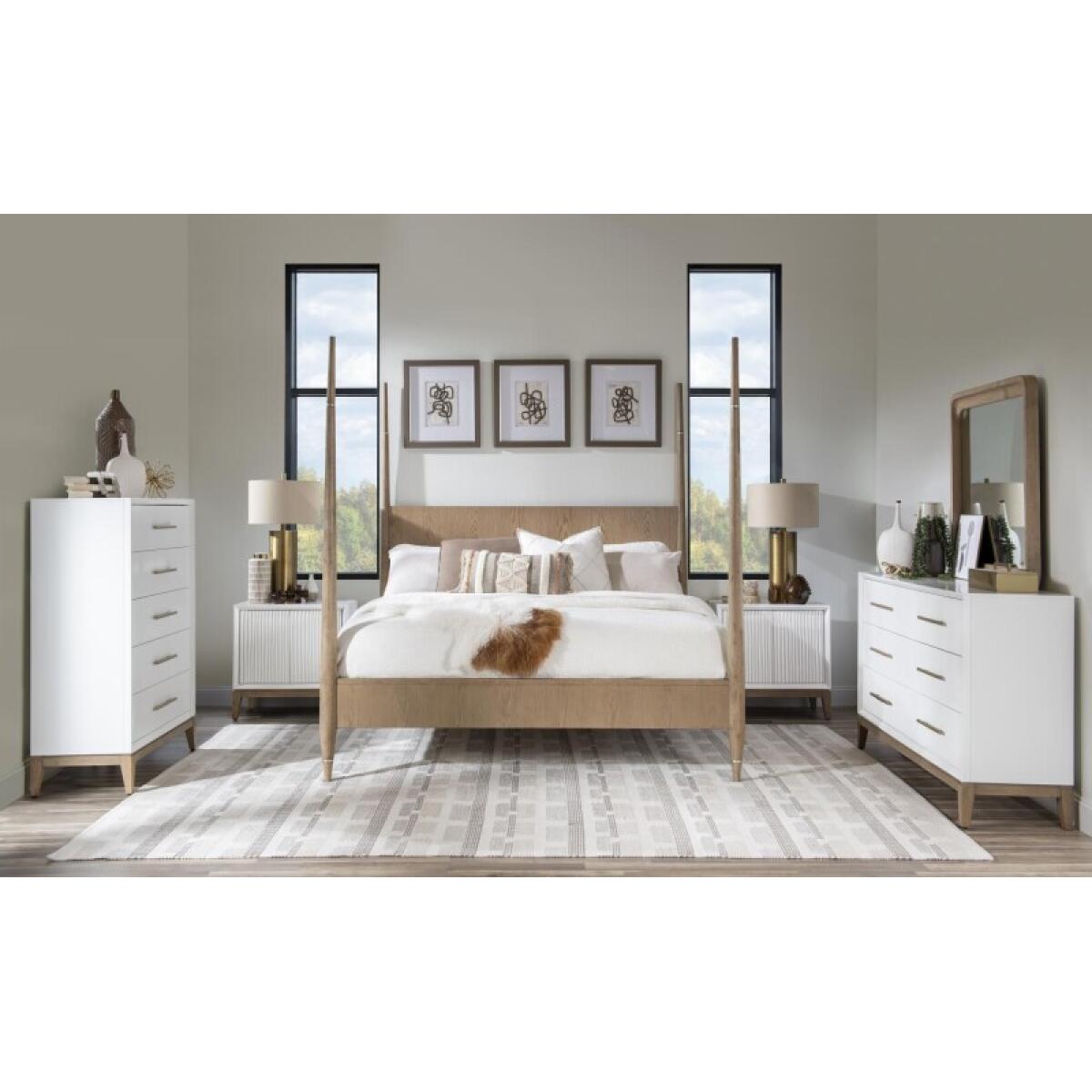 Complete Poster Bed Cal King 6/0 Beds Beds 8