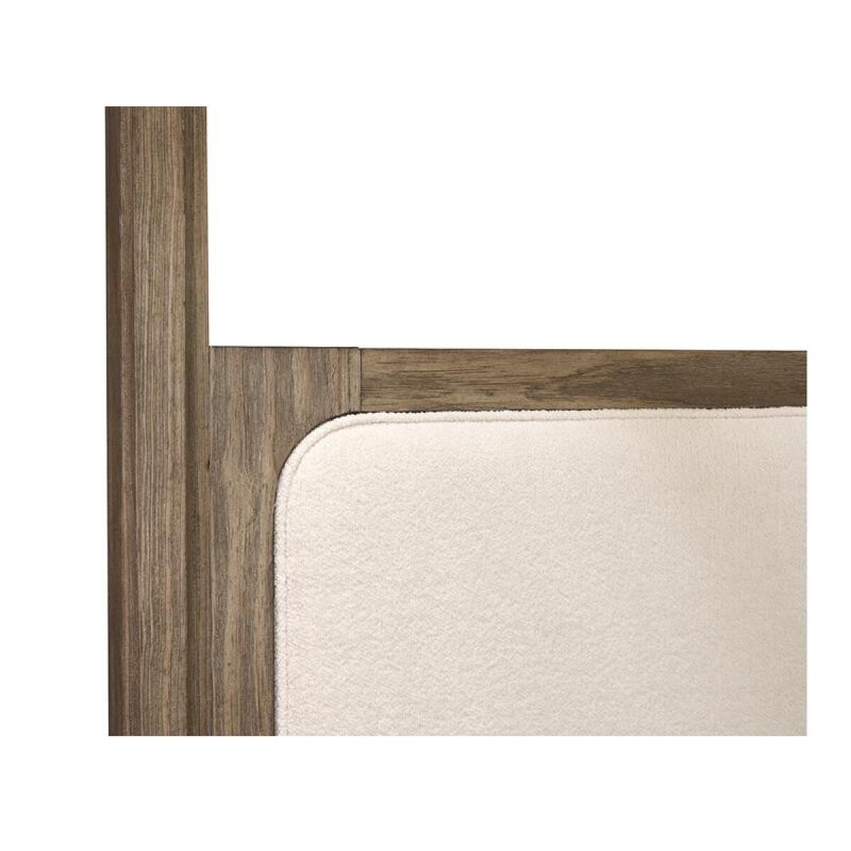 Westbourne B5888-56 Complete Queen Poster Bed w/Upholstered Headboard - Image 4