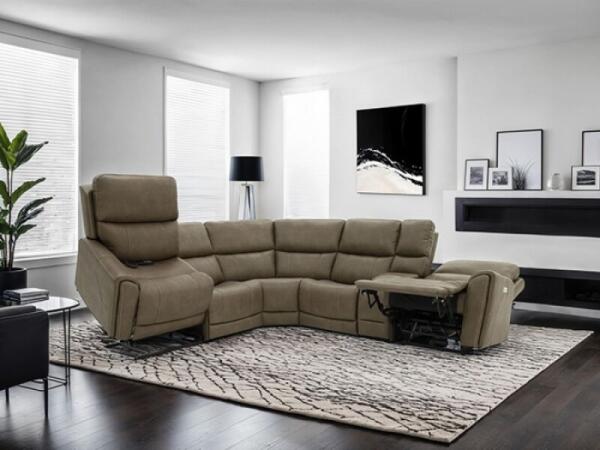 Orpheus Power Sectional w/ Lift Chair - Image 3