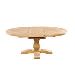 Manor House Extension Round Table Dining Tables Brown 11