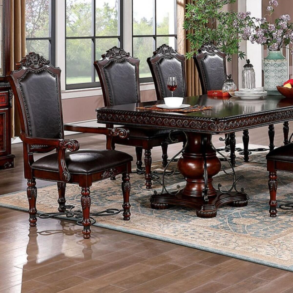 Picardy Dining Table Dining Tables Brown 4