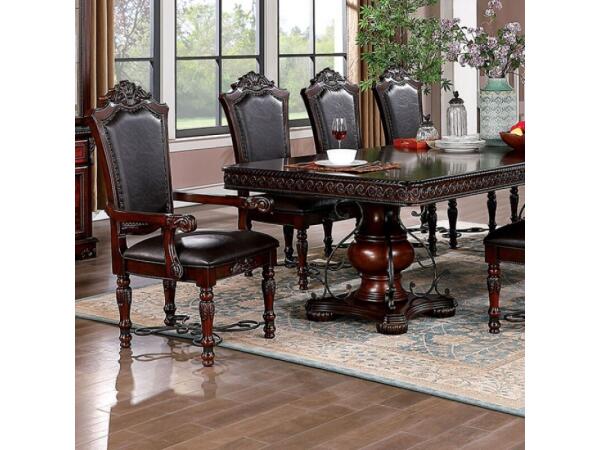 Picardy Dining Table Dining Tables Brown