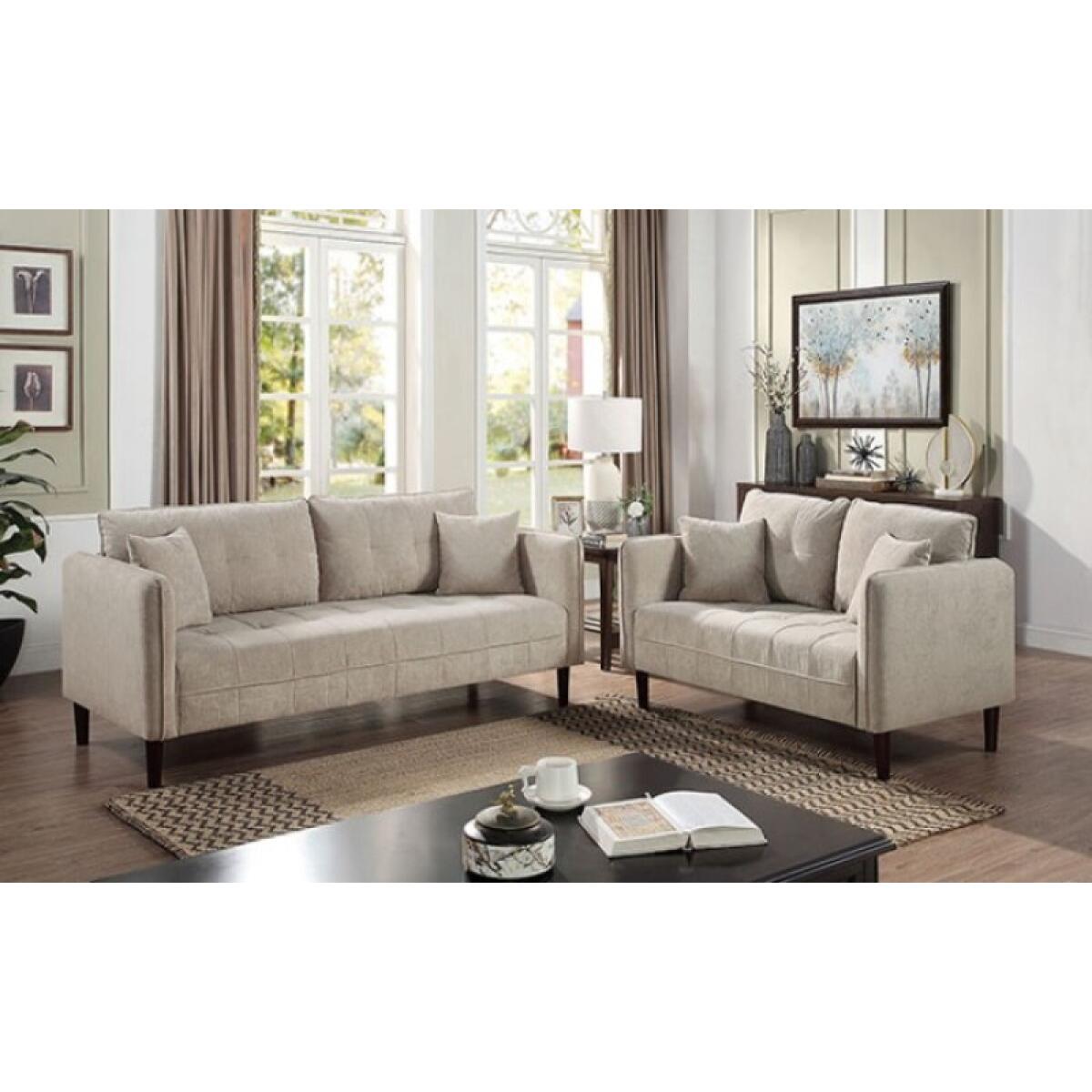 Lynda Loveseat Loveseats Furniture of America 5
