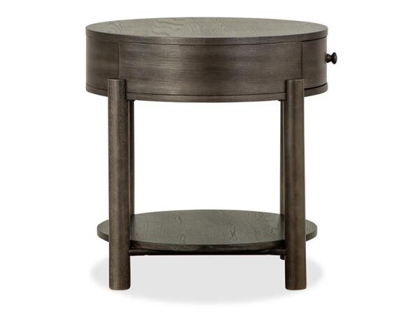 Hadleigh Black Round End Table - Image 4