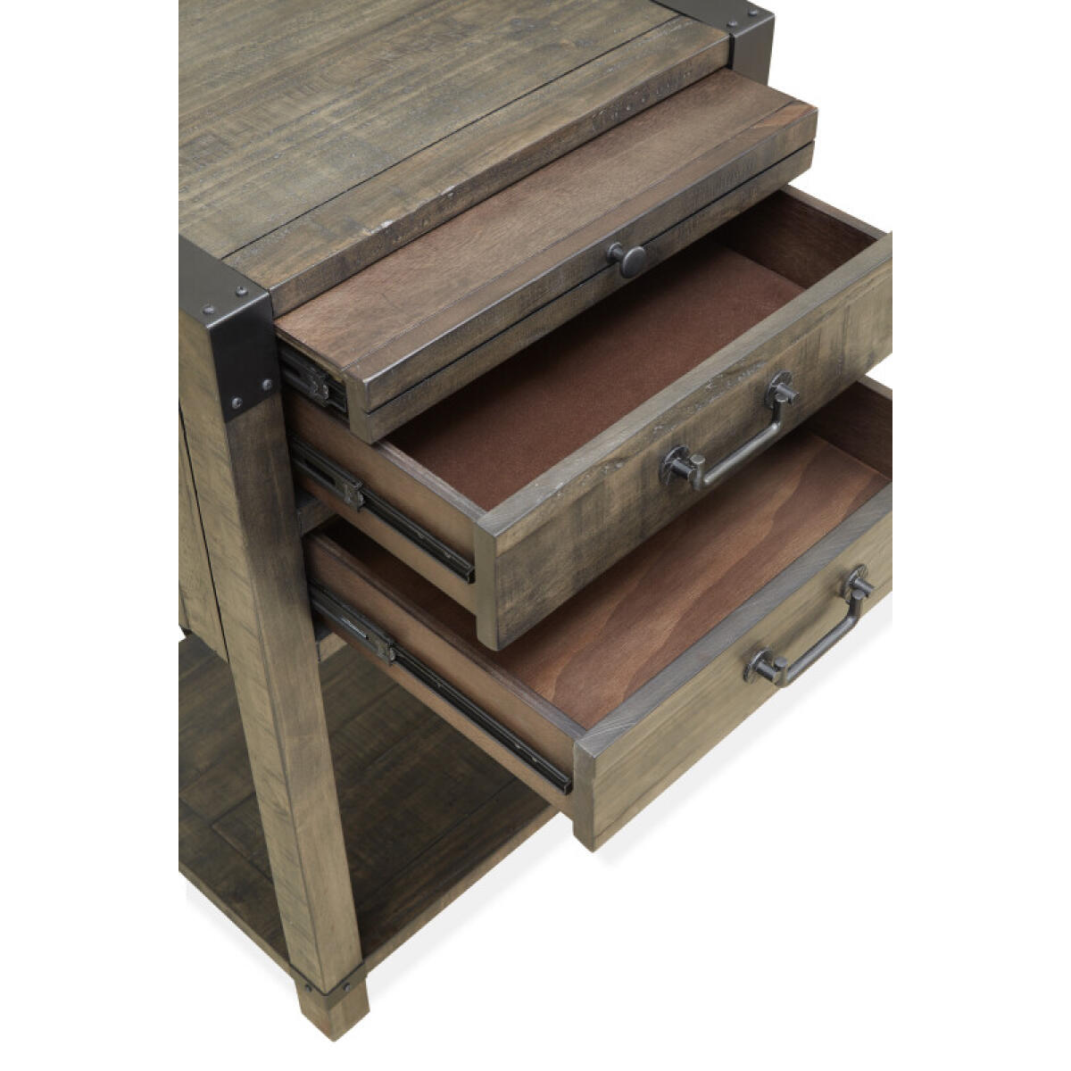 Open Nightstand Nightstands Brown 7