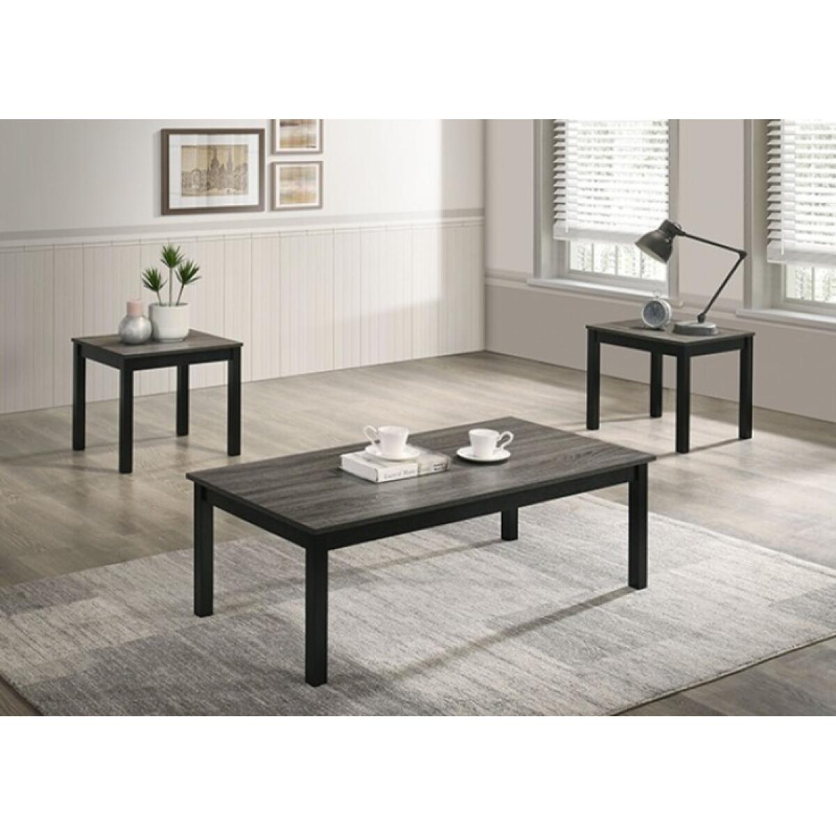 Findlay 3 Pc. Table Set Table Sets Black 5