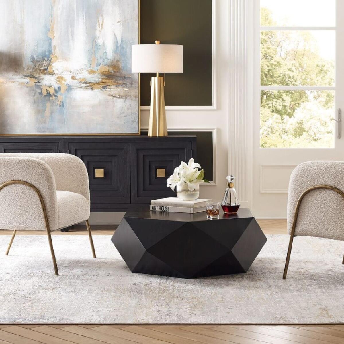 Volker Small Coffee Table, Black - Image 9