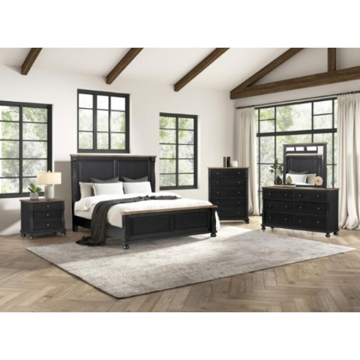 Neue Mills 3-Drawer Nightstand - Image 3