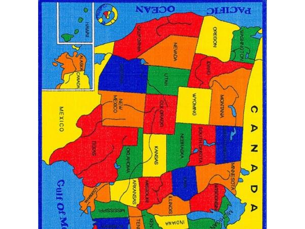 Abbey Area Rug 5′ x 8′ Rugs Blue