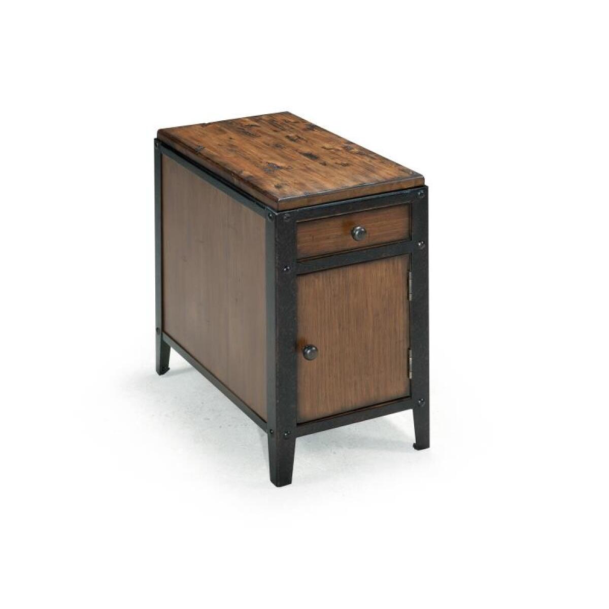 Pinebrook T1755-31 Chairside Door End Table - Image 2