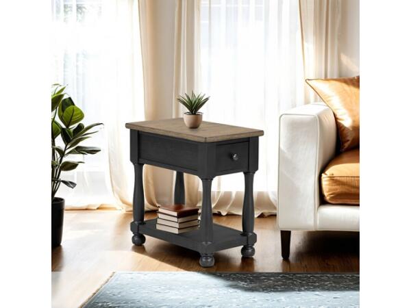 Neue Mills Chairside Table Chairside Tables Black