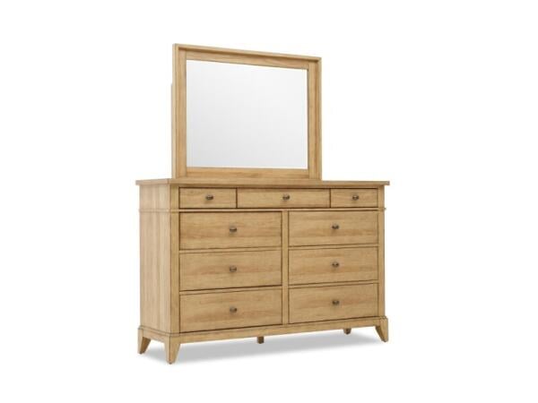 Landscape Mirror Beveled Bedroom Mirrors Brown