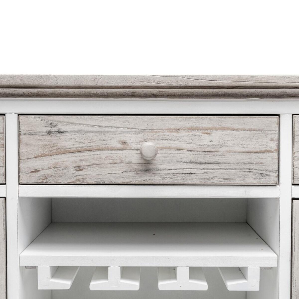 Islamorada Sideboard With Wine Rack - Image 10