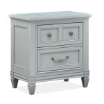 Drawer Nightstand Nightstands Cognac and Dinara Oat Fabric 12