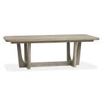 Braelyn Wood Rectangular Dining Table Top SU Dining Table Tops Brown 2