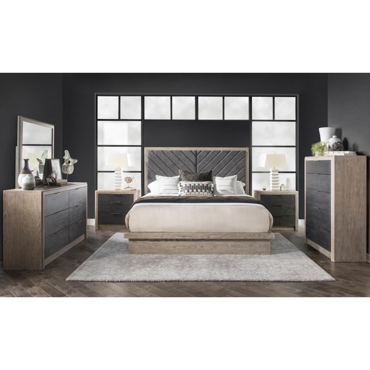 Complete Upholstered Bed Cal King 6/0 Beds Beds 8