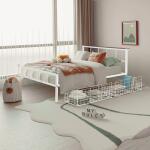 Nicoli Queen Metal Bed With Underbed Storage - Image 3