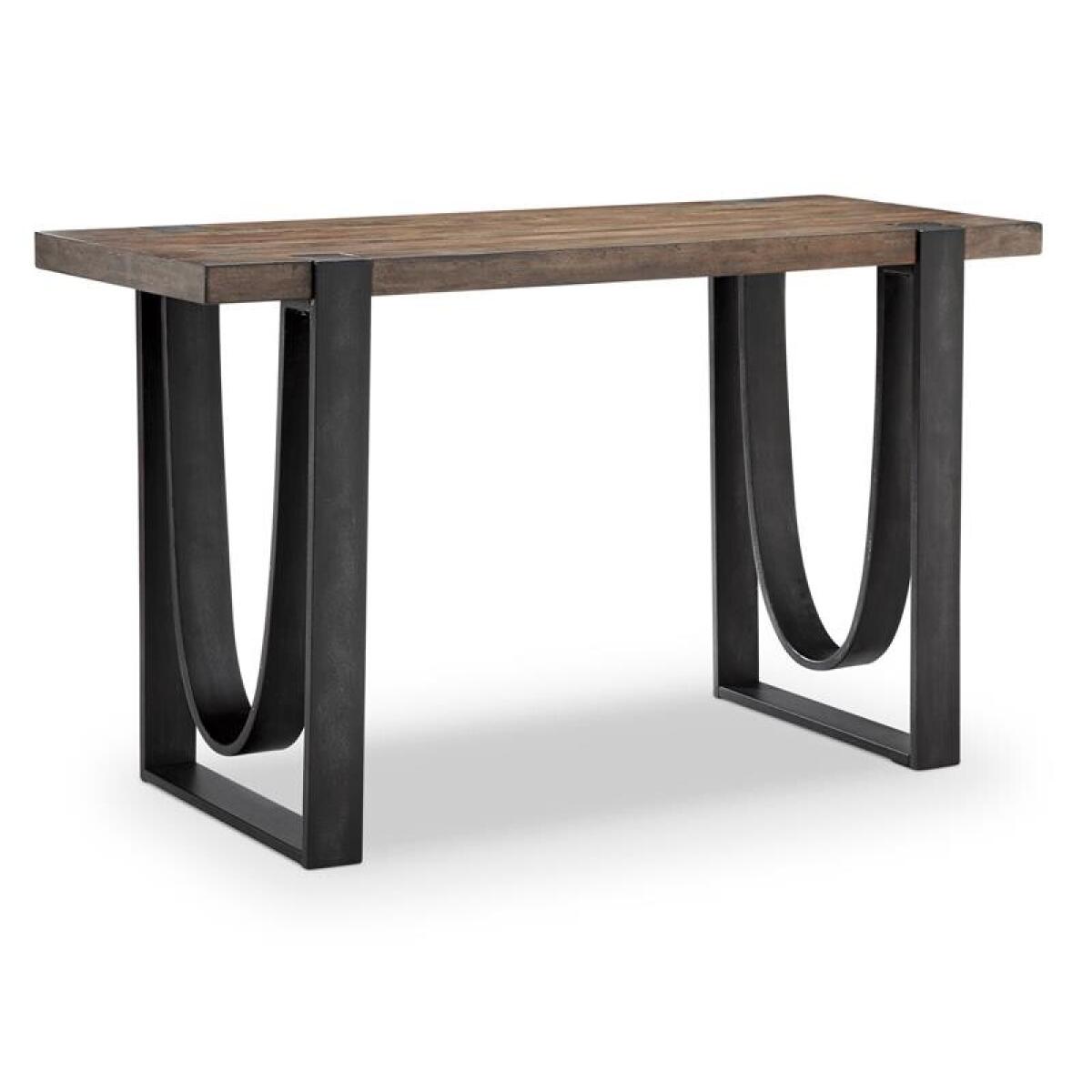 Bowden Rectangular Sofa Table Sofa Tables Brown 4