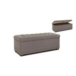 Storage Ottoman w/ Tapered Leg 895-61