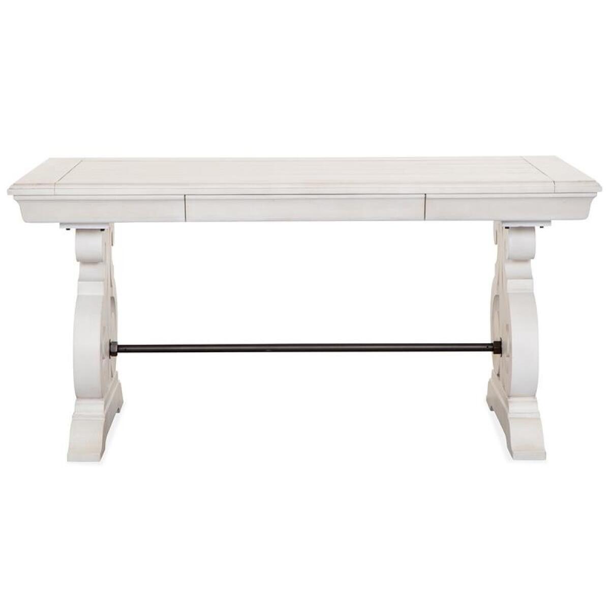 Bronwyn Writing Desk Desks Alabaster, Toasted Nutmeg 11