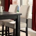 Sania Counter Ht. Table Dining Tables Antique Black 18