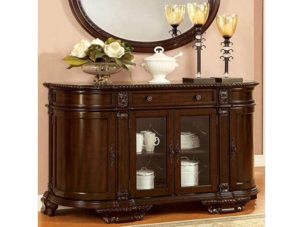 Bellagio Server Dining Storage Brown