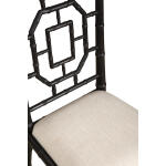 Black Lahara Side Chair Chairs & Benches Black 11