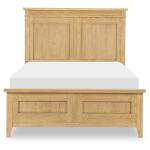Complete Panel Bed Full 4/6 Natural Hickory - Image 3