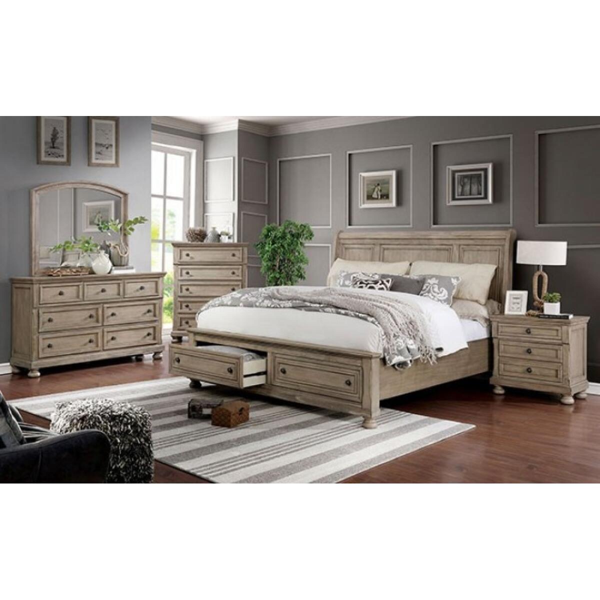 Wells 4 Pc Queen Bedroom Set - Image 3