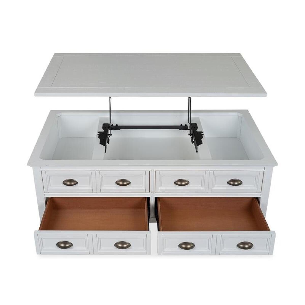 Heron T4400-50 Lift Top Storage Cocktail Table w/Casters - Image 8