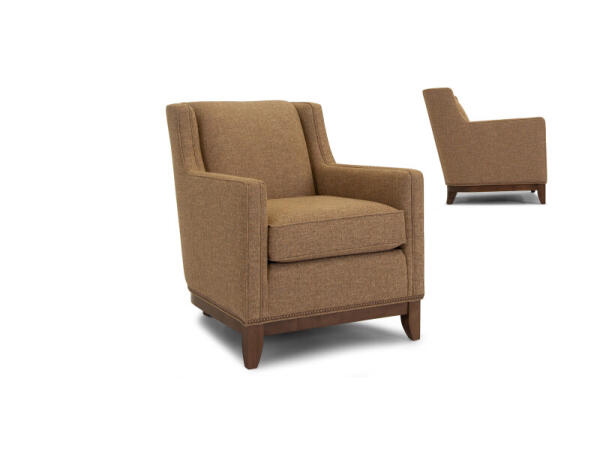 Stationary Chair 258-30 Chairs Brown