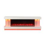 Peseux 71″ TV Stand w/ Electric Fire Place Entertainment Stands Entertainment Stands 24