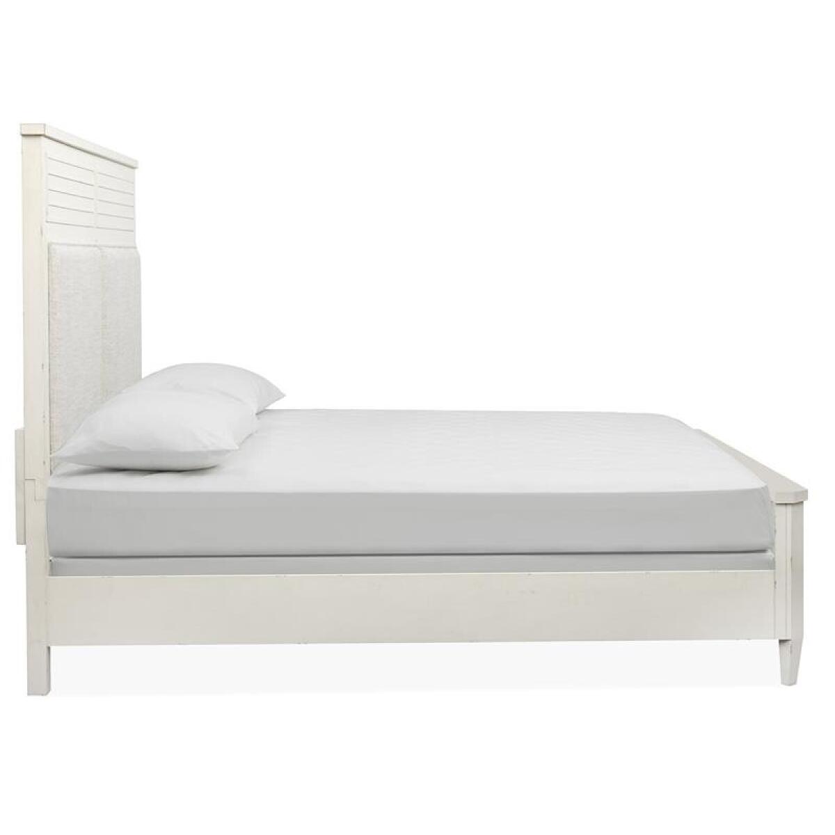 Echo Isles Complete Cal.King Panel Bed w/Upholstered Headboard - Image 6