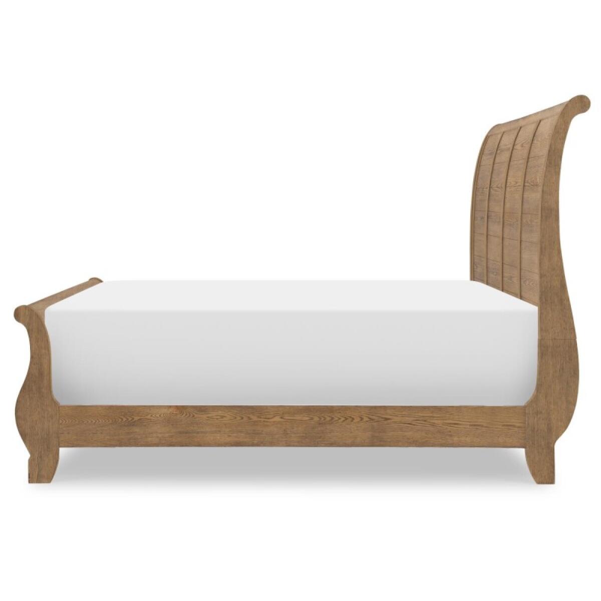 Complete Sleigh Bed 5/0 Queen - Image 4