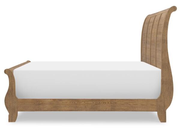 Complete Sleigh Bed 5/0 Queen - Image 4