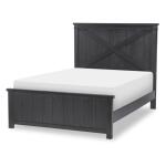 Complete Panel Bed Full 46 Black Finish Youth Beds Black 9