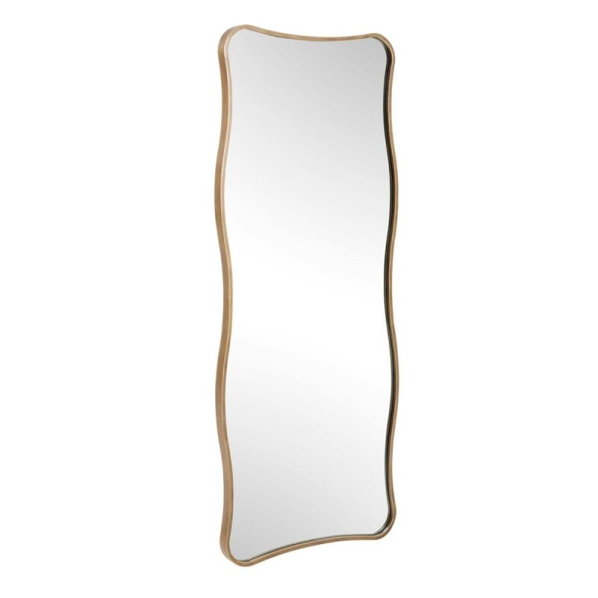Pavia Tall Mirror, Gold - Image 5