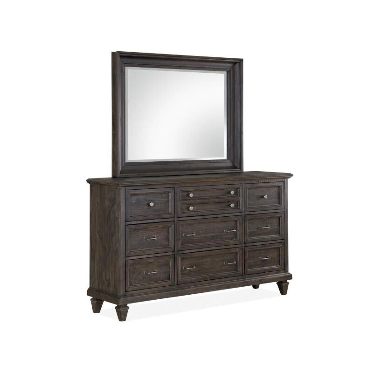 Calistoga Landscape Mirror Bedroom Mirrors Brown 7