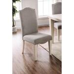 Daniella Side Chair (2/Ctn) Chairs & Benches Antique White/Gray 9