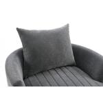 Hoople Channel Tufted Swivel Chair - Image 8
