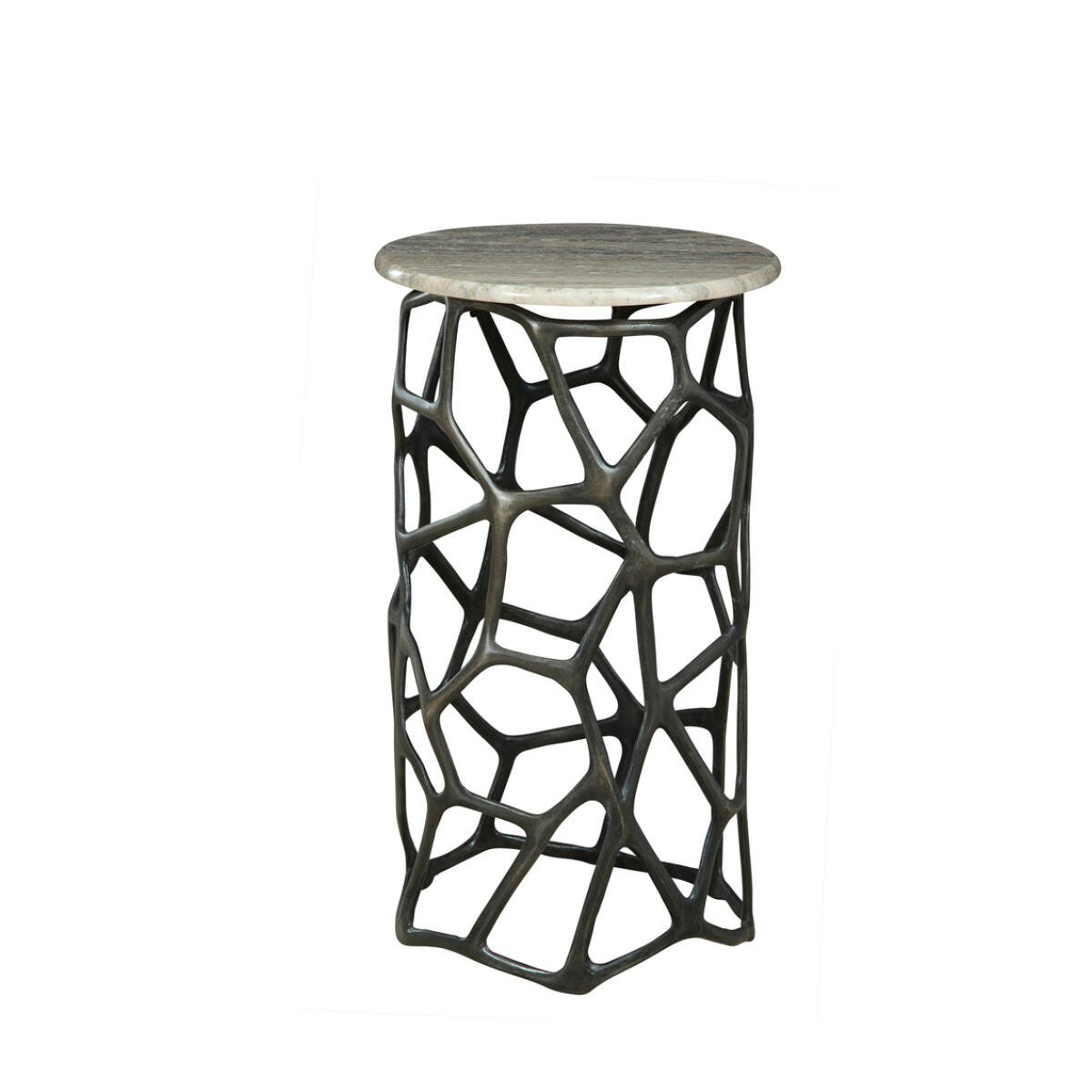 Tall Sebastian End Table End tables Black 7