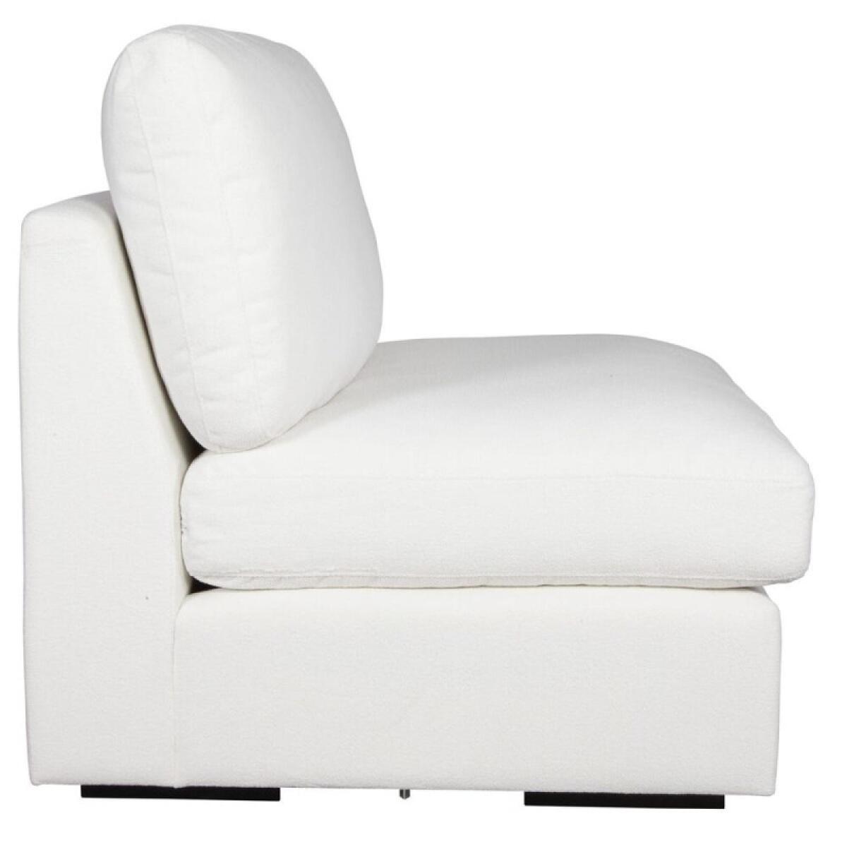 Refuge Sofa, Armless, Arctic White - Image 6