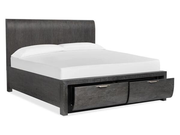 Kinsley Complete Queen Panel Storage Bed - Image 8