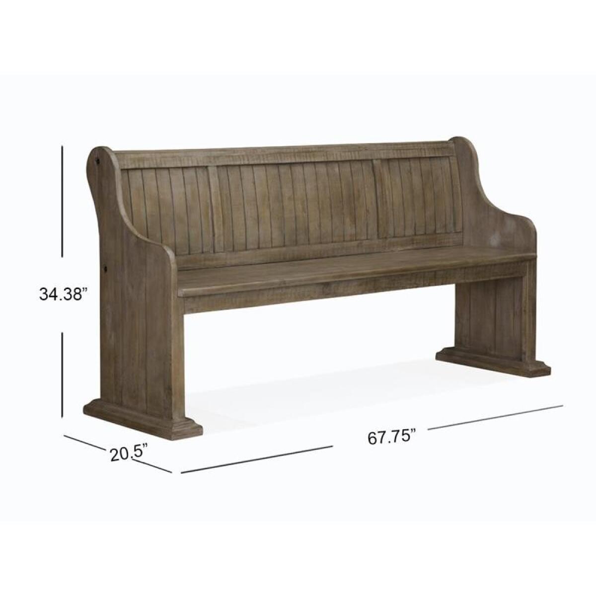 Tinley Park Bench w/Back - Image 3