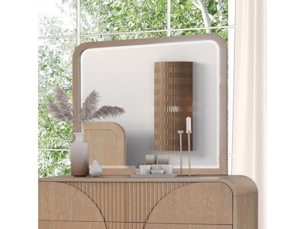 Tangentry Mirror Bedroom Mirrors Cream