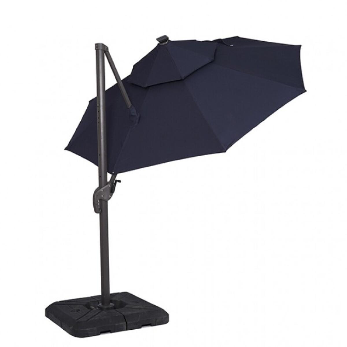 Nuti 10 Ft Round Umbrella w/ LED Light + 37" Large Base - Image 5