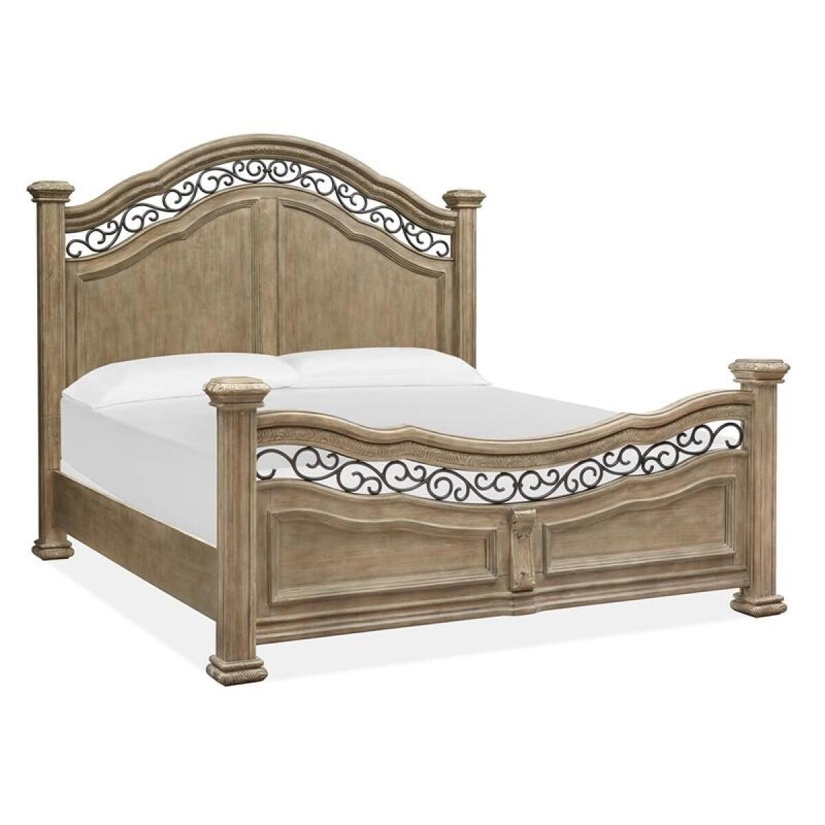 Marisol B5132-64 Complete King Panel Bed - Image 6