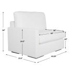 Refuge Sofa, Left Arm Facing, Arctic White - Image 10