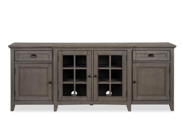 Paxton Place Console 80″ Entertainment Stands Brown